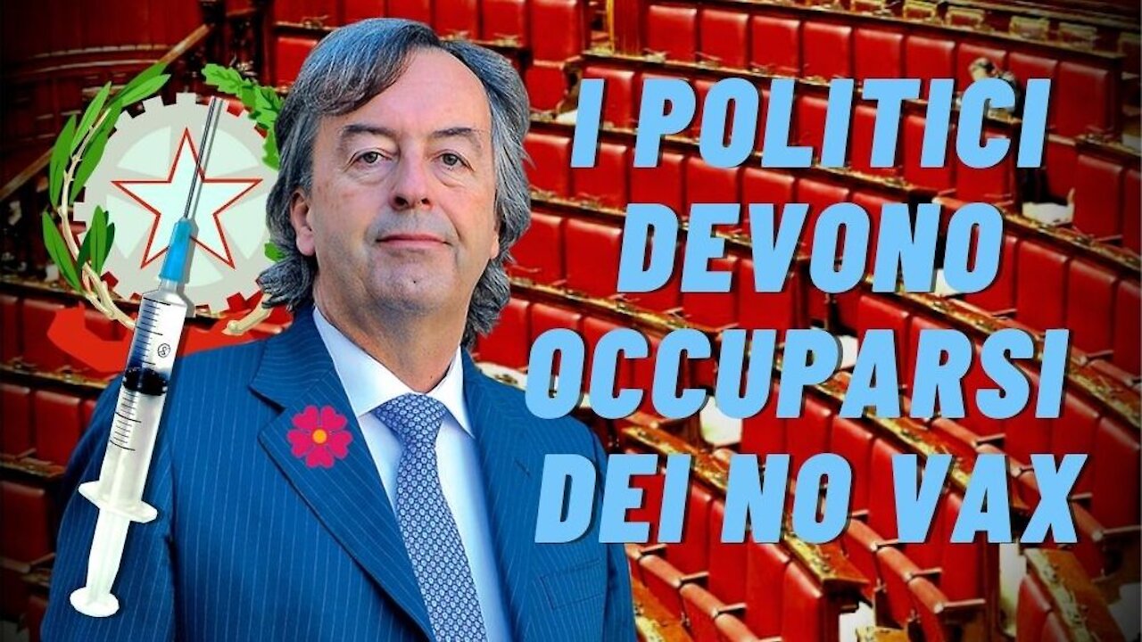 BURIONI: "LA POLITICA PRIMA O POI DOVRÀ OCCUPARSI DEI NO VAX"