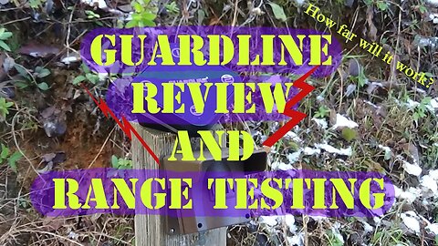 Guardline Wireless Driveway Alarm Range Test Review Alert Yourself To Intruders Hoffman Tactical