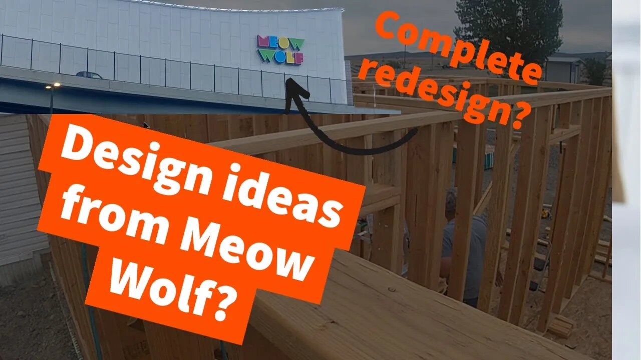 How to Build a House Addition - Adding Top Plates, CSU Meow Wolf Visit Part 18