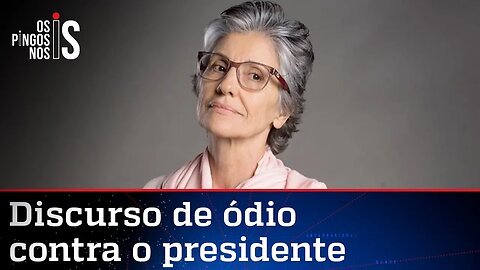 Atriz defende que Bolsonaro leve uma surra