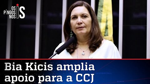 Bia Kicis está mais perto do comando da CCJ