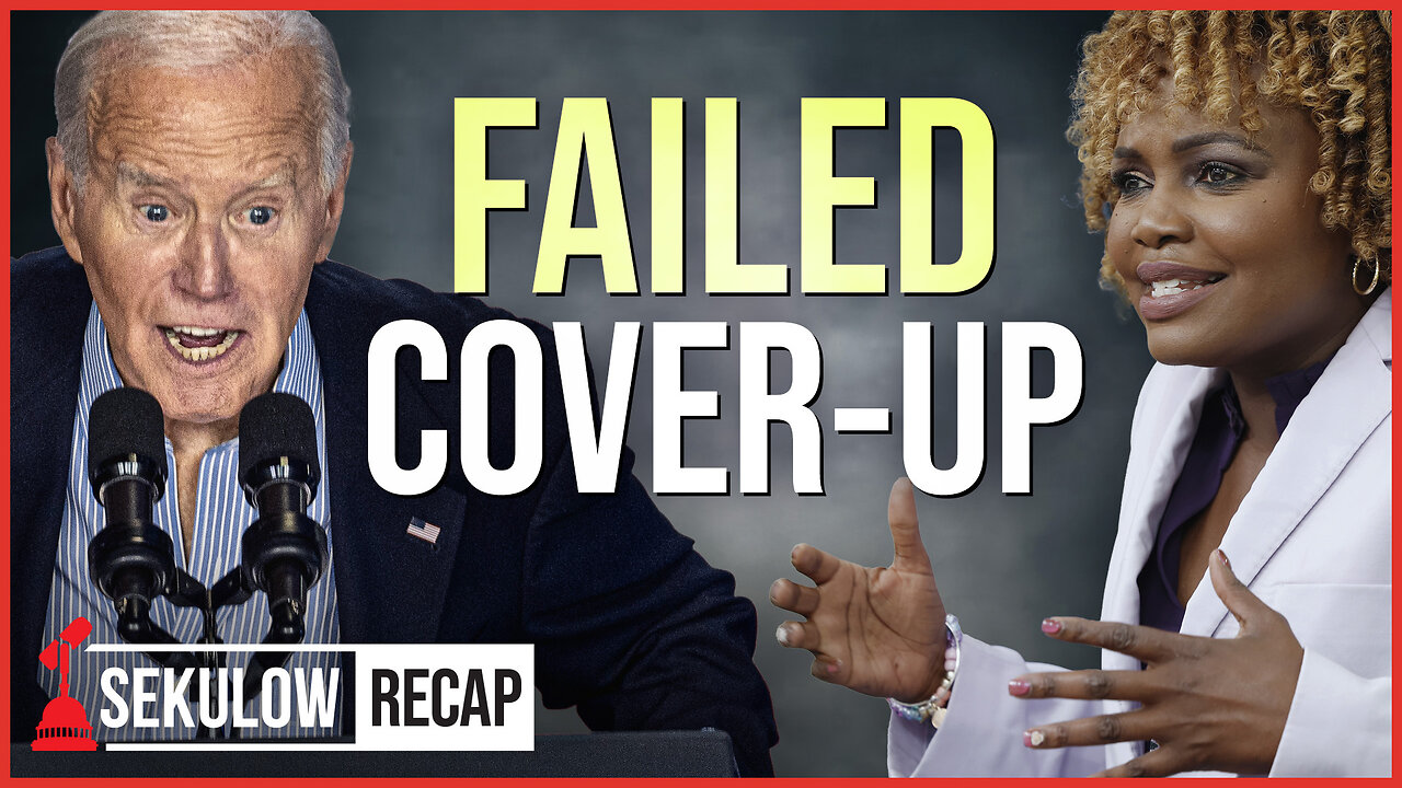 Karine Jean-Pierre Fails To Cover Up For Biden