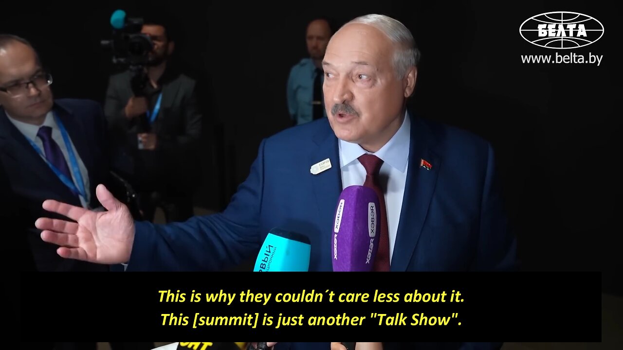 President Lukashenko: COP29 Climate Summit is just another ´Talk Show´