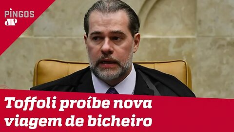 Toffoli proíbe nova viagem de bicheiro