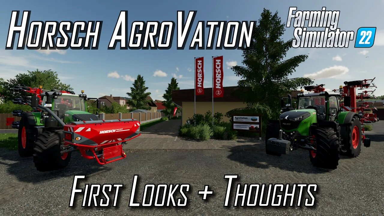 Horsch AgroVation DLC - First Looks and Thoughts - Farming Simulator 22