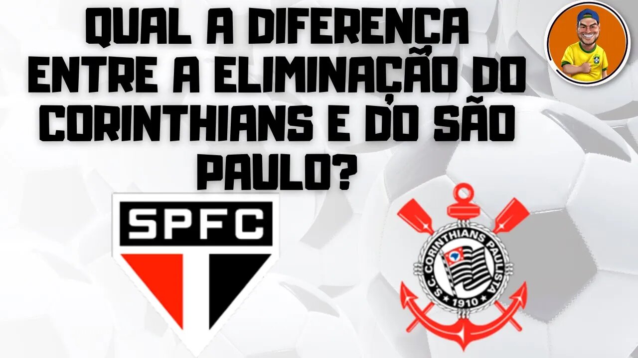 SPFC e Corinthians tem o mesmo "fim" mas não o mesmo trajeto