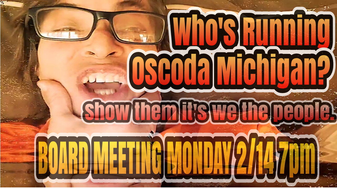 Mayor of Iosco County Letter to Oscoda Township: 'Why No Action on Todd Dickerson Online Threat & Abuse of FOIA Law'