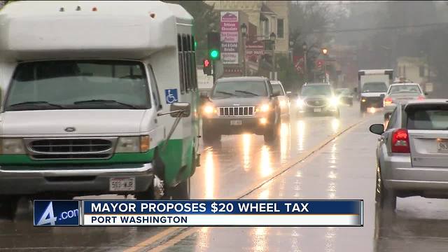 Port Washington Mayor hopes city will pass $20 wheel tax