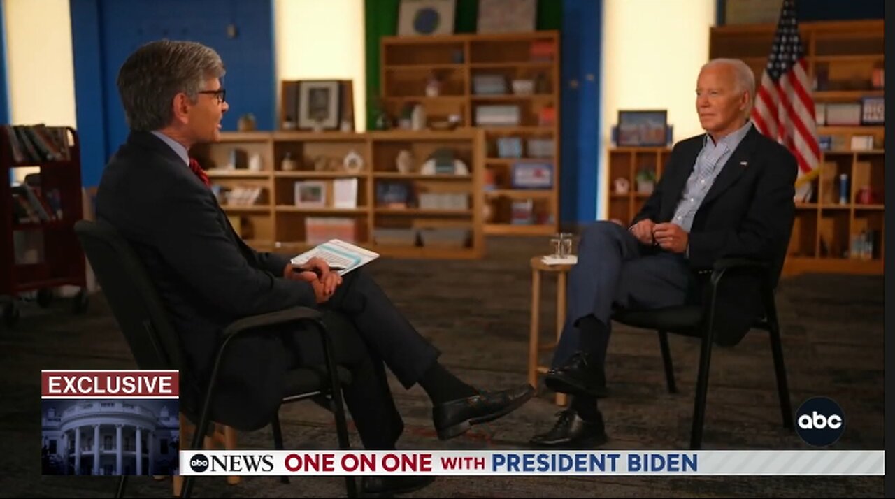 Joe Biden sits down for interview with George Stephanopoulos