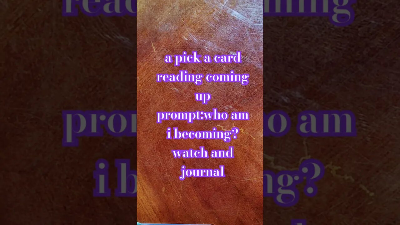 Upcoming pick a card-audience request
