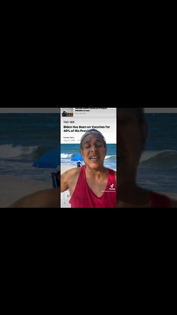 Biden’s been on vacation 40% of his presidency