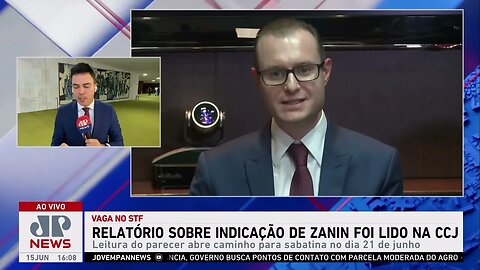 Relatório sobre indicação de Zanin é lido durante CCJ do Senado | PRÓS E CONTRAS