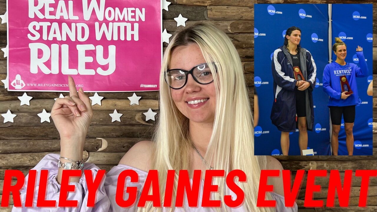 RILEY GAINES STANDING UP FOR WOMEN'S RIGHTS