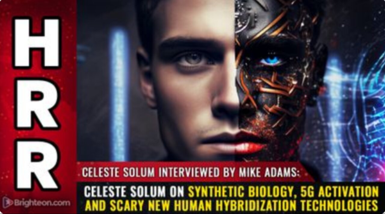 Celeste Solum on synthetic biology, 5G activation and scary new HUMAN HYBRIDIZATION technologies