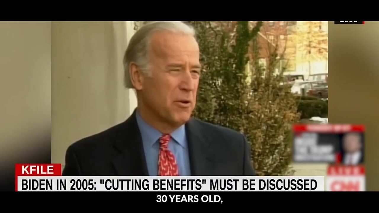 “CROOKED JOE BIDEN VS. PRESIDENT TRUMP ON SOCIAL SECURITY”