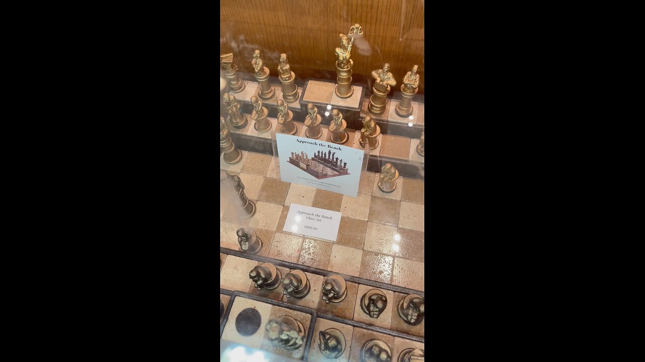 This is a $1000 chess set!