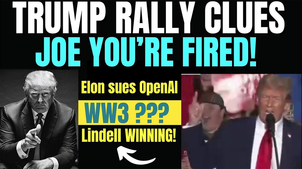 Melissa Redpill Update Today Mar 3: "Trump Rally Highlights, Elon Sues OpenAI, WW3?"