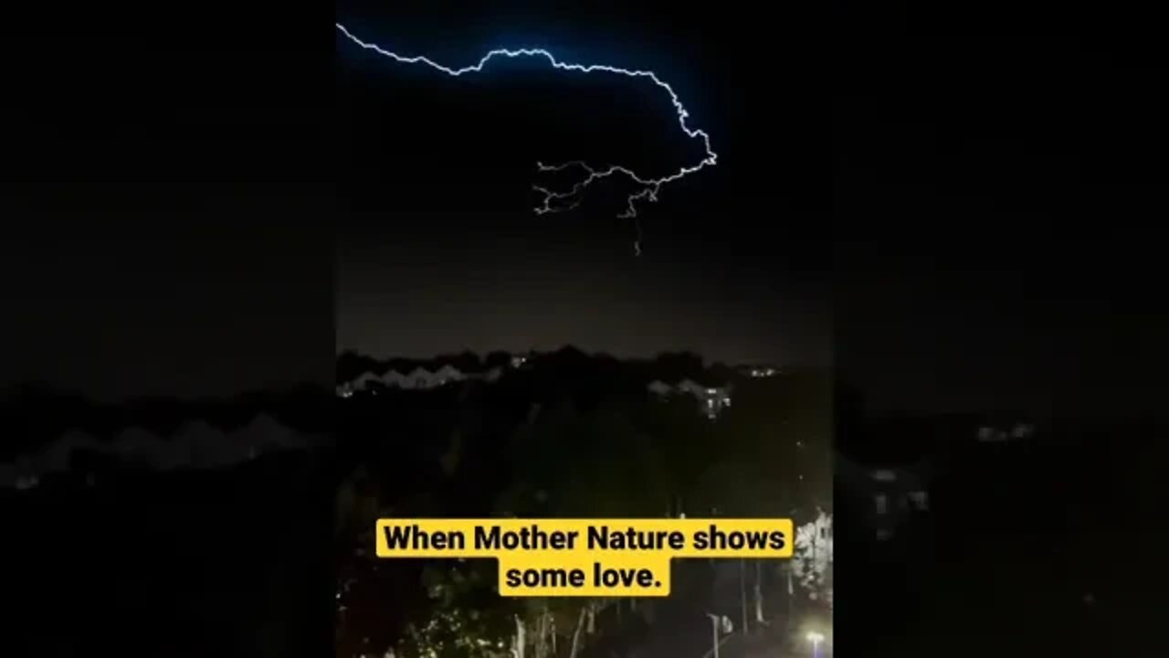 When Mother Nature shows some love.