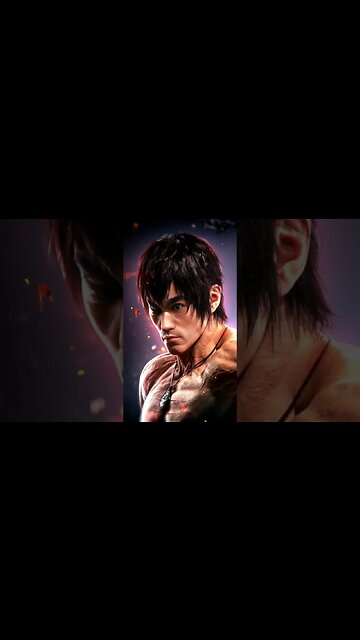 Bruce Lee deepfake Tekken 8 Marshall Law #brucelee #marshalllaw #deepfake #shorts #tekken8