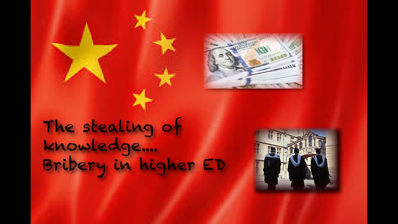 Chinese College scandals form the past few years.