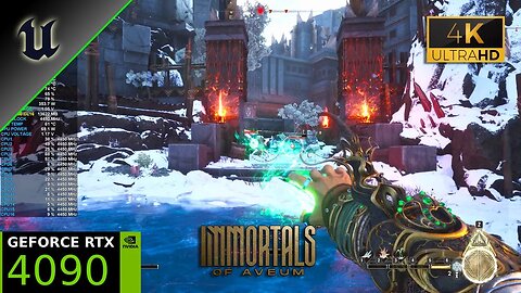 Immortals Of Aveum | RTX 4090 | 4K DLSS 3, Ultra Settings | Ryzen 7 5800X3D