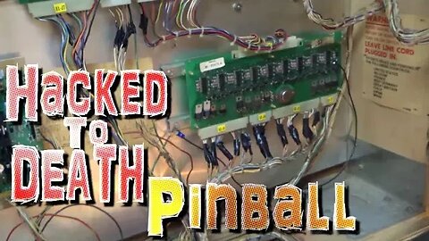 One Of The Most Extensive Hacks I've Seen - 1979 Gottlieb Pinball Pool Machine - Beautiful Game!