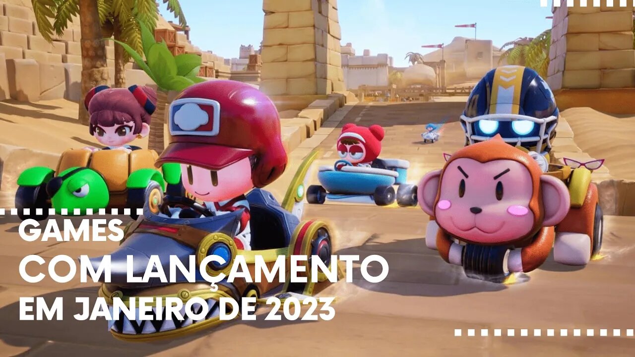 Jogos com Lançamento em Janeiro de 2023 (PS4, Xbox One, Nintendo Switch, PS5, Xbox Series e PC)