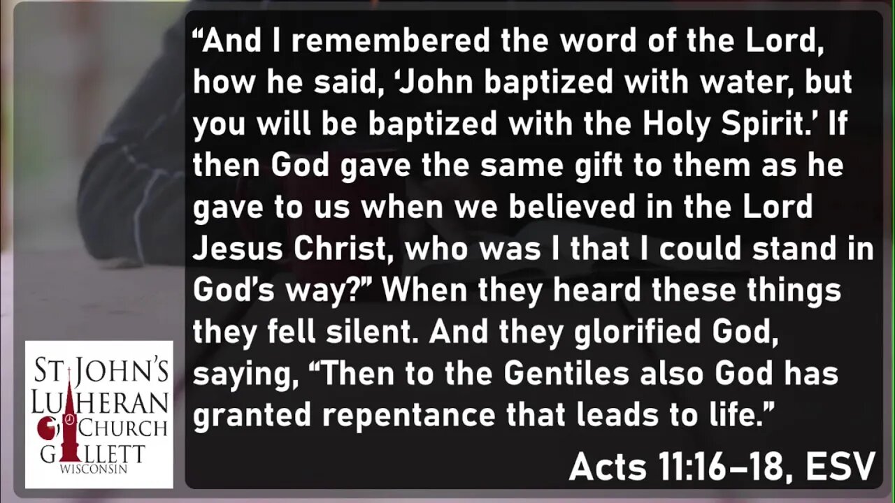 Your Message Minute with Pastor Chris
