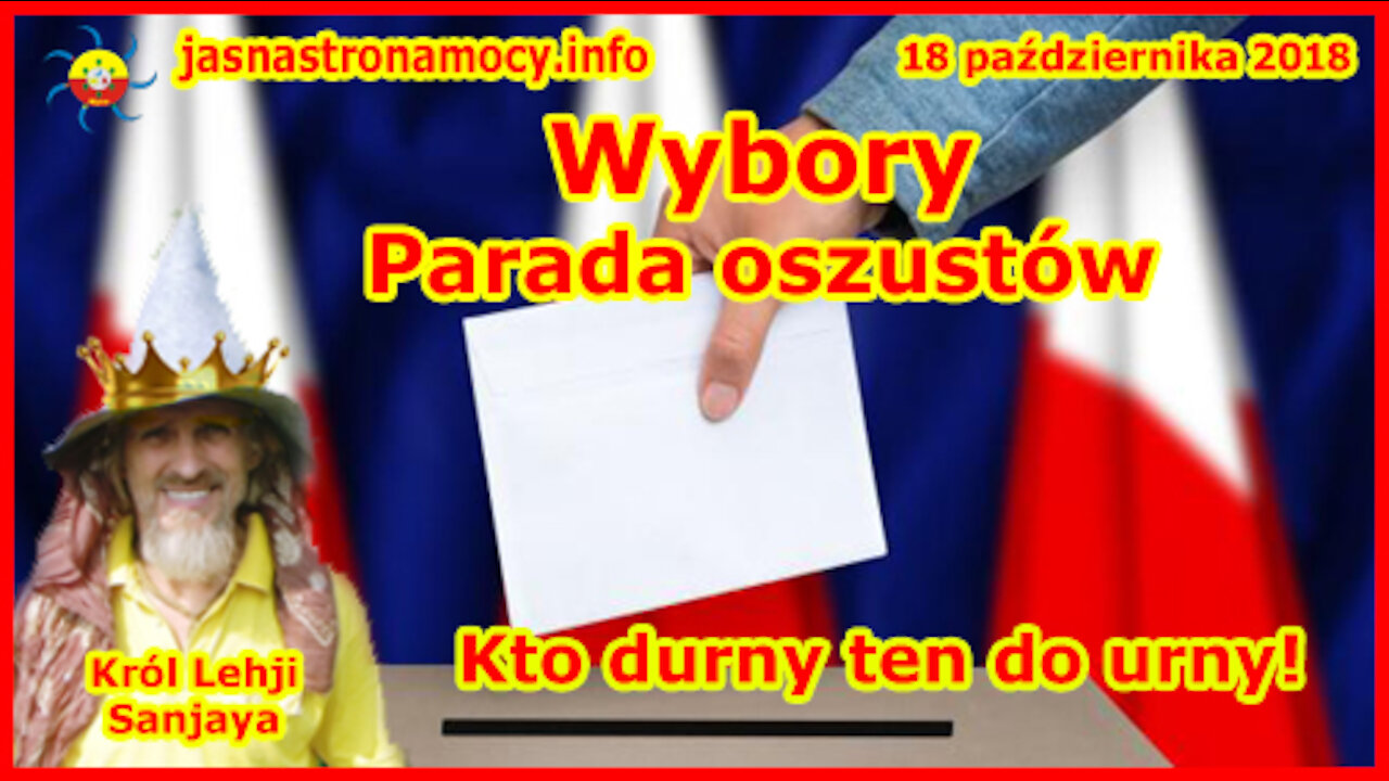 Wybory‼ Parada oszustów‼ Kto durny ten do urny‼