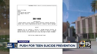 New bill aims to save teen lives in Arizona