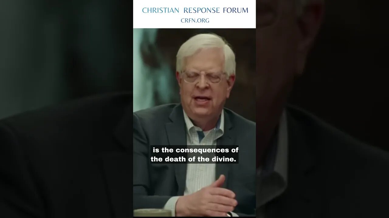 The Best Argument for God - Dennis Prager - Christian Response Forum #dennisprager #exodus #shorts