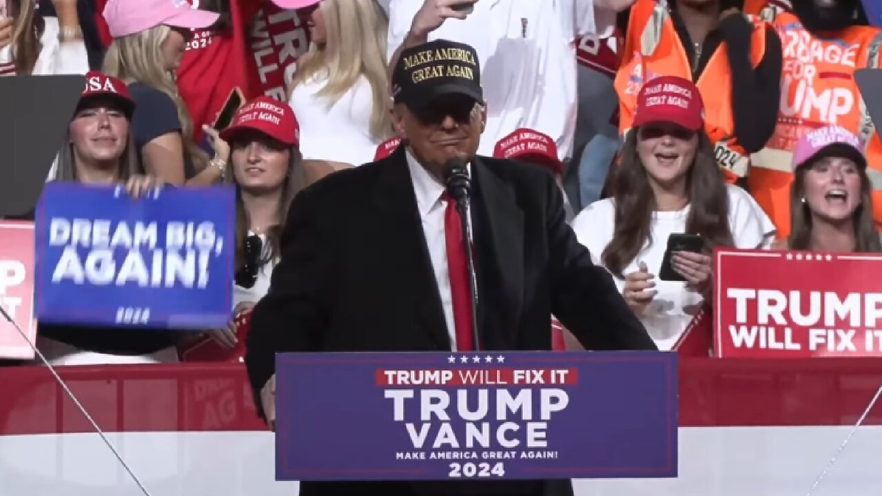 LIVE ~ President Donald Trump Speaks at a Rally in Macon, Georgia ~ November 3 2024