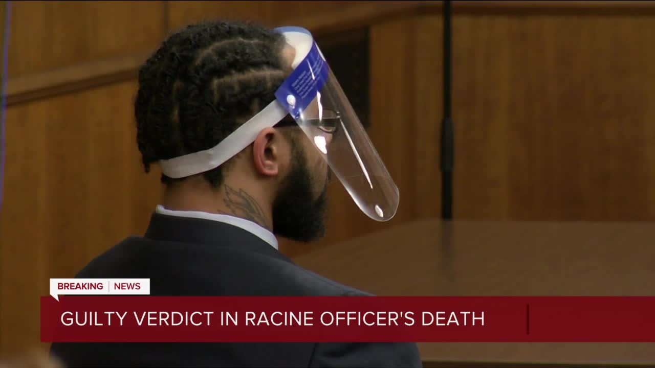 Jury finds Dalquavis Ward guilty on all counts in killing of Racine police officer