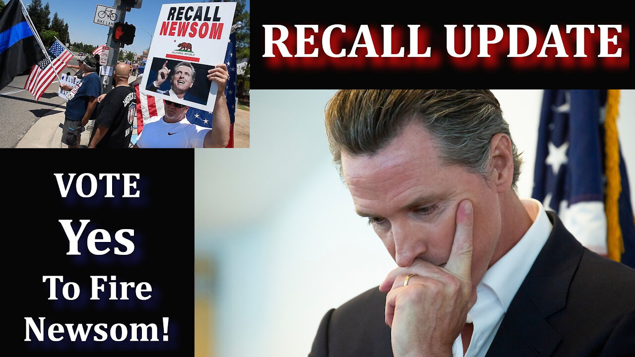 Recall of Gavin Newsome Update - With Sam Paredes & Rick Travis