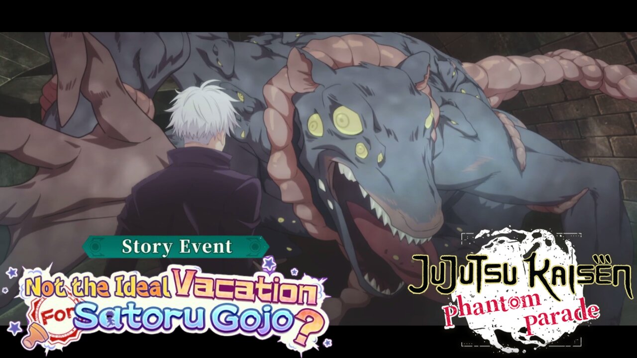 Jujutsu Kaisen Phantom Parade - Not The Ideal Vacation For Satoru Gojo? Story Event