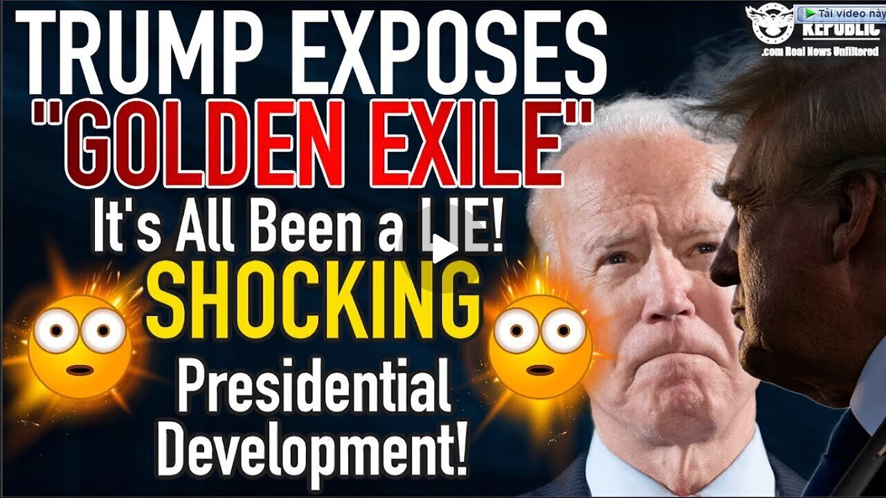 Trump Exposes 'Golden Exile' It's All Been A Lie!. SHOCKING Presidential Development! Dec 2024.