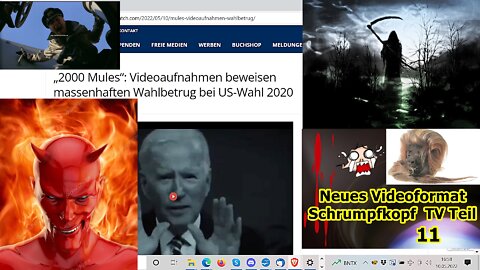 Ukraine in die EU, Rückkehr zur Maskenpflicht, Wahlbetrug USA, etc. — Schrumpfkopf TV Teil 11