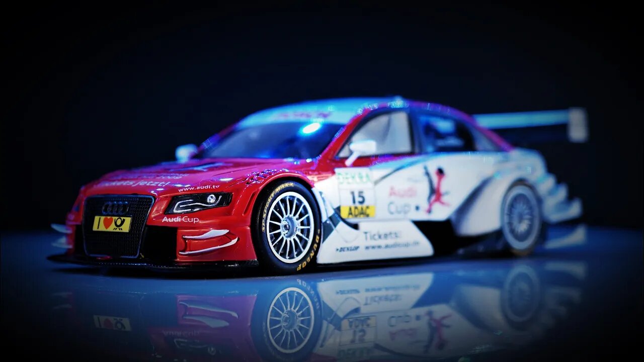 Audi A4 DTM - Minichamps 1/43 - 2 MINUTES REVIEW