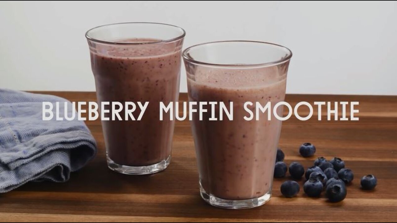 Blueberry Muffin Smoothie Recipe