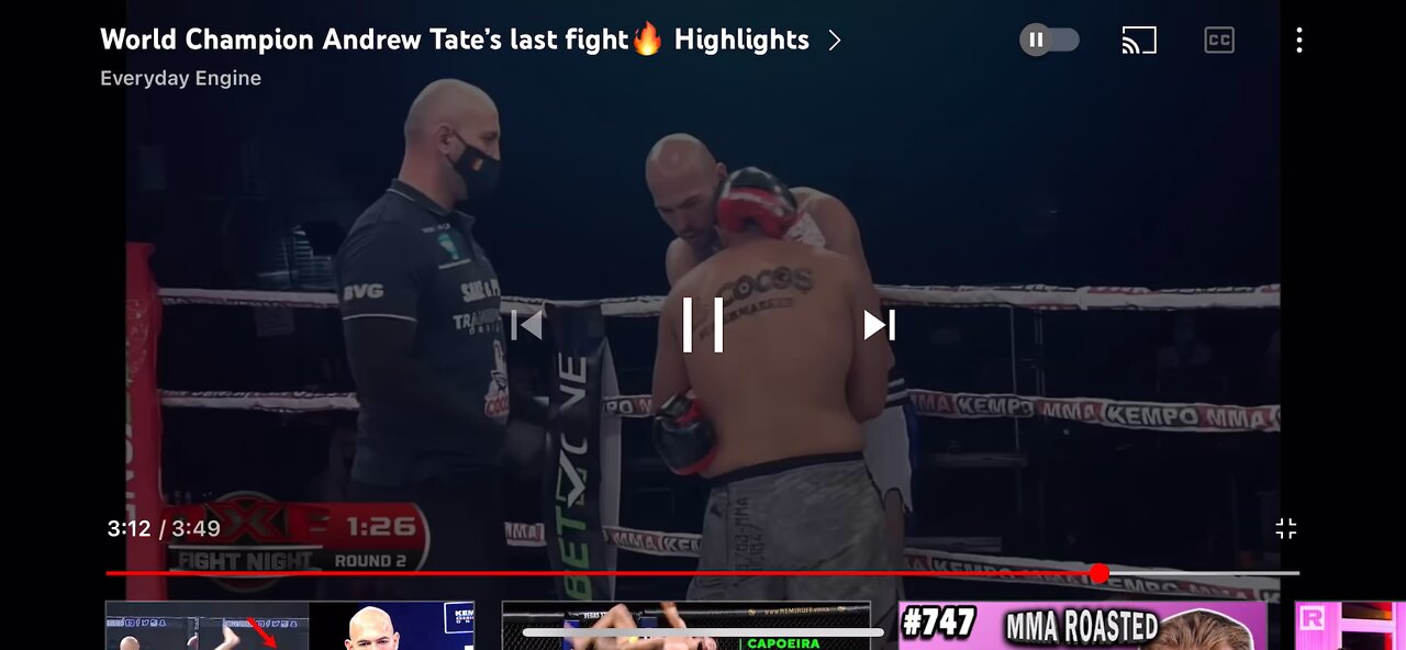 Andrew Tates last knockout