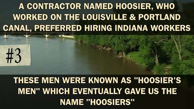 Where does the word "Hoosier" come from?