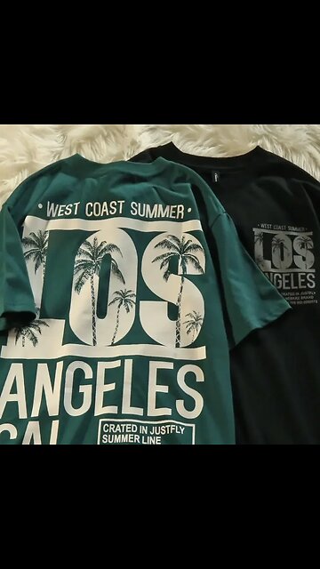 European and American niche short-sleeved t-shirt