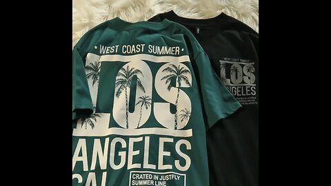 European and American niche short-sleeved t-shirt