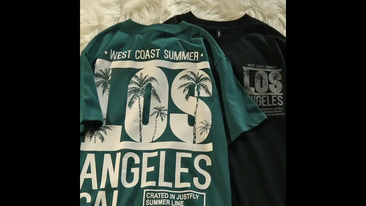 European and American niche short-sleeved t-shirt