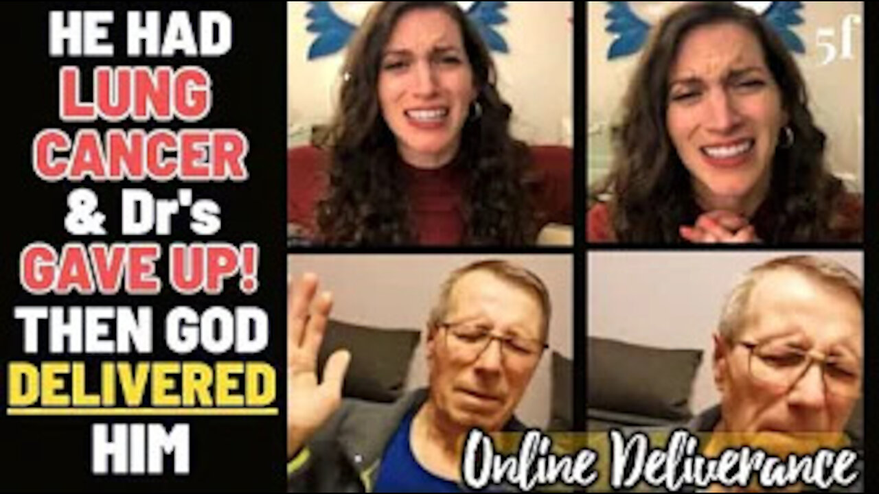 HE HAD LUNG CANCER & DRS GAVE UP. THEN GOD DELIVERED HIM!