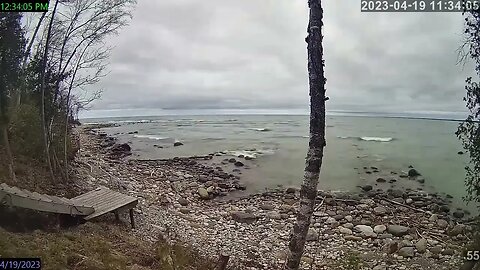 2023 04 19 lake huron timelapse