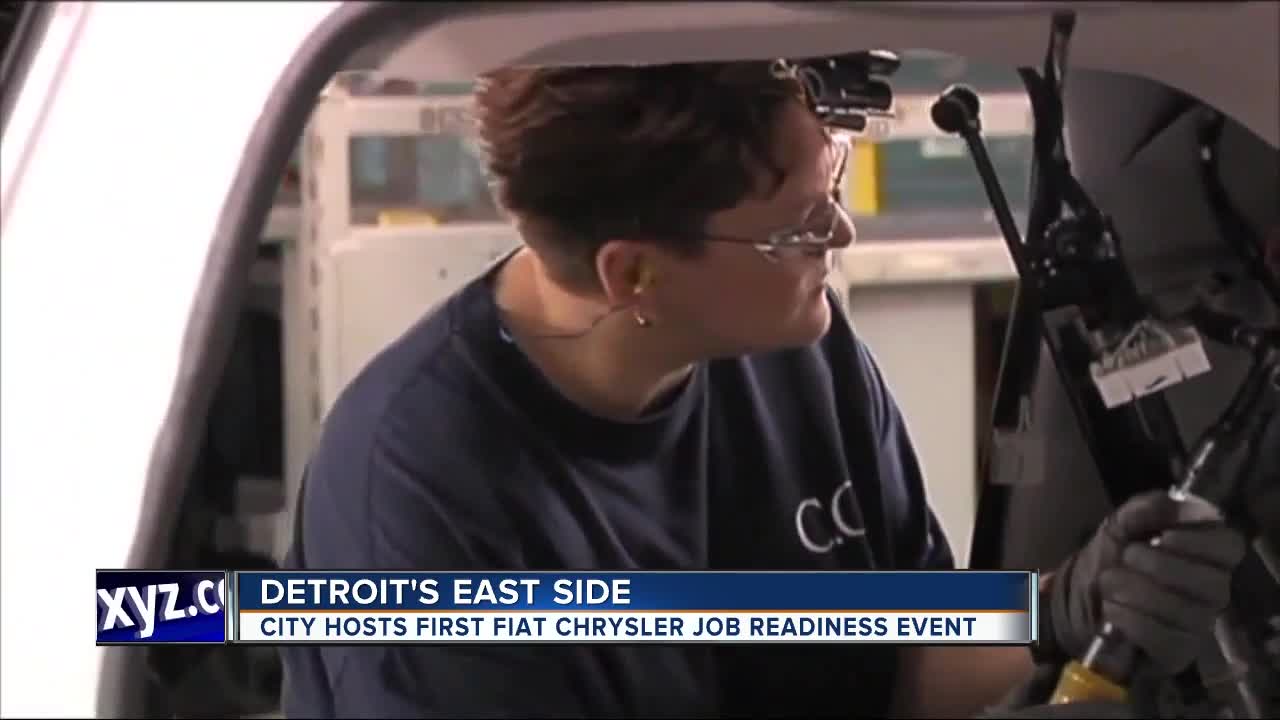 Detroit’s first job readiness event draws hundreds for new FCA automotive positions