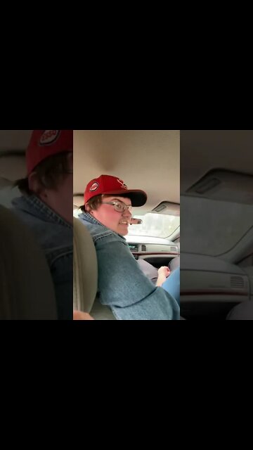 Tim going though trees and brushes with his car #shorts