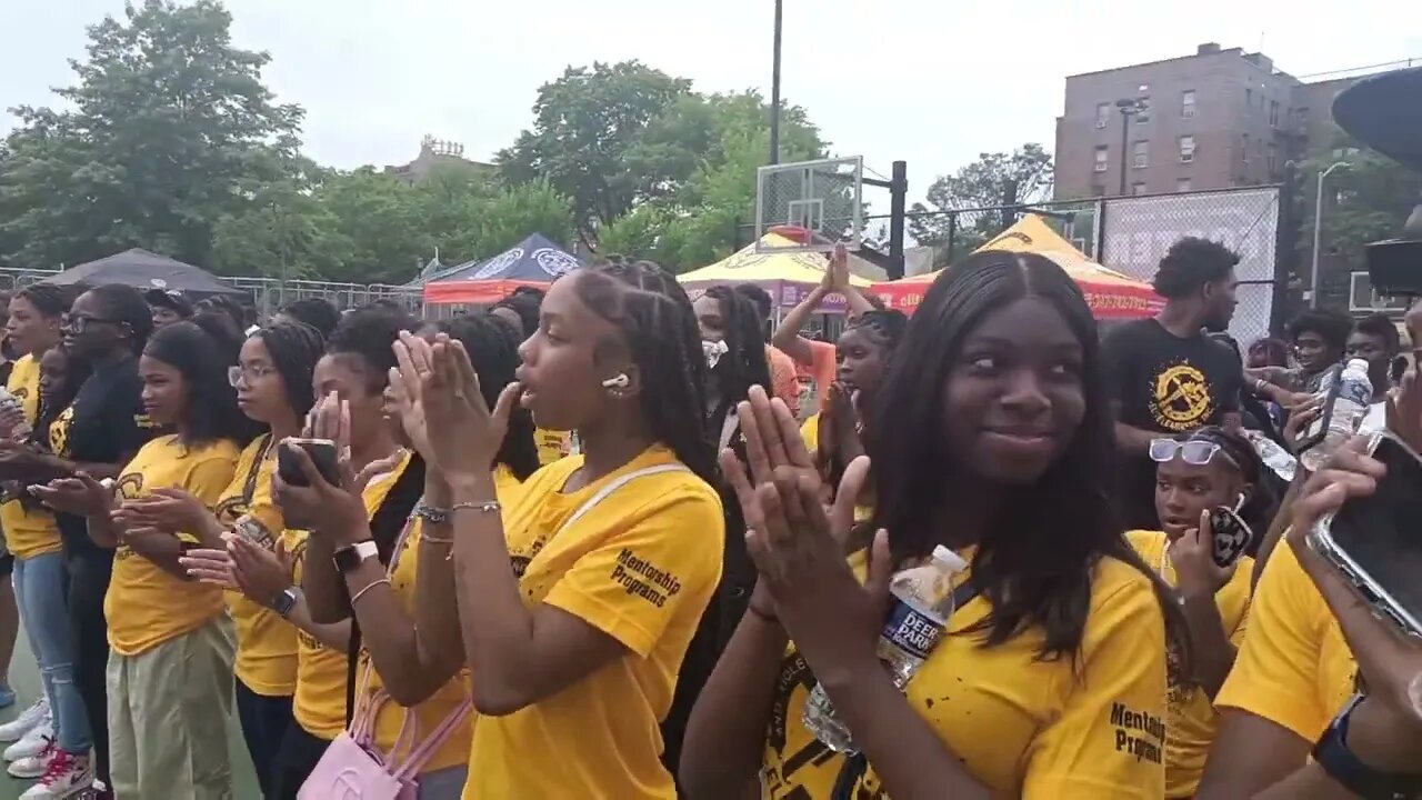 The Anti-Gun Violence Youth Rally Safe Summer and Safe Street 2023 Nostrand Playground 7/7/23