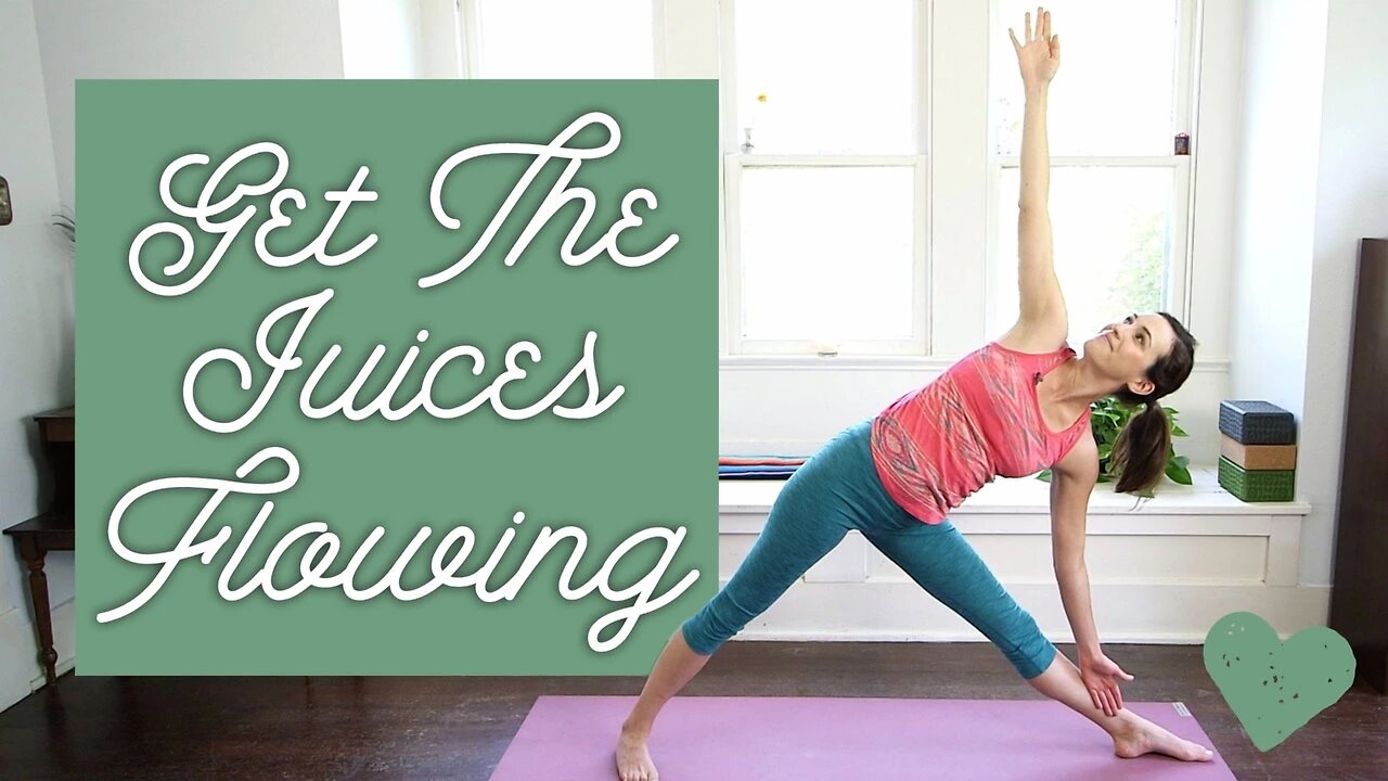 Yoga To Get The Juices Flowing - Morning Yoga - Yoga With Adriene